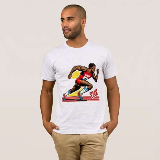 アメリカ陸上競技場6 Tシャツ (正面フル)