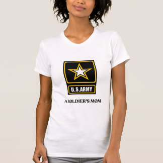 アメリカ陸軍の兵士の母Tシャツ - 自慢の陸軍ママ Tシャツ