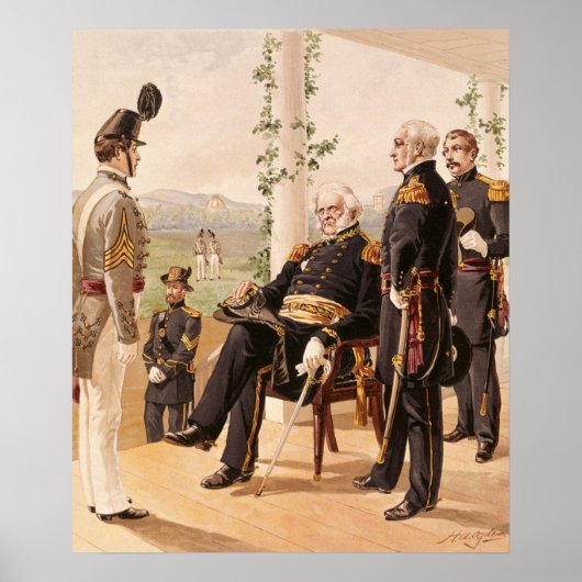 アメリカ陸軍の制服 ポスター (正面)