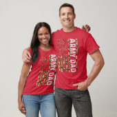 アメリカ陸軍の父を誇りに思う USA アメリカ国旗 父の日ギフト Tシャツ (ユニセックス)