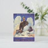 アメリカ陸軍航空軍 ポストカード (スタンド正面)
