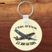 アメリカ陸軍航空隊 キーホルダー (正面)