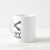 アメリカ陸軍野戦砲兵科 アメリカ陸軍 1 コーヒーマグカップ (正面左)