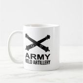 アメリカ陸軍野戦砲兵科 アメリカ陸軍 1 コーヒーマグカップ (左)