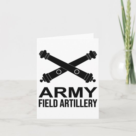 アメリカ陸軍野戦砲兵隊 アメリカ合衆国 1 カード (正面)
