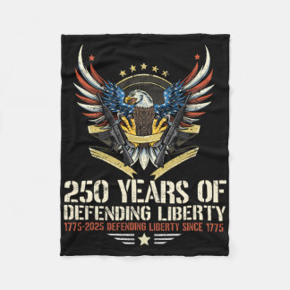 アメリカ陸軍 1775-2025 250周年記念 私たちは フリースブランケット