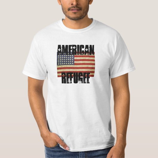アメリカ難民 Tシャツ (正面)