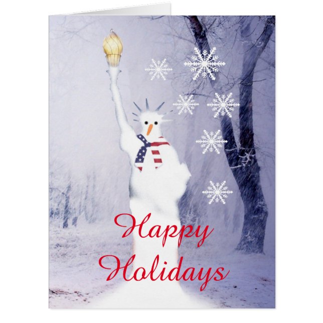 アメリカ雪だるまクリスマス (正面)