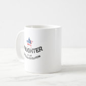 アメリカ革命の娘 DAR スター コーヒーマグカップ (正面左)