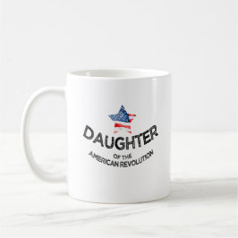 アメリカ革命の娘 DAR スター コーヒーマグカップ