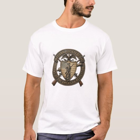 アメリカ革命の息子達 祖先への誇り Tシャツ (正面)