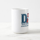 アメリカ革命娘たちの会 ヴィンテージ ロゴ 歴史 コーヒーマグカップ (中央)