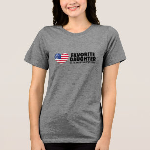 アメリカ革命娘DAR トライブレンドTシャツ
