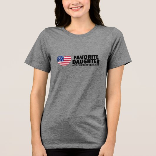 アメリカ革命娘DAR トライブレンドTシャツ (正面)