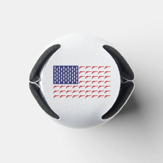 アメリカ革命旗 – 銃 缶クーラー (ボトム)