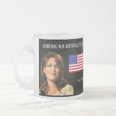アメリカ革命 フロストグラスマグカップ (左)