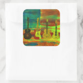 アメリカ音楽 スクエアシール (バッグ)