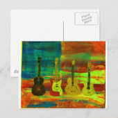 アメリカ音楽 ポストカード (正面/裏面)