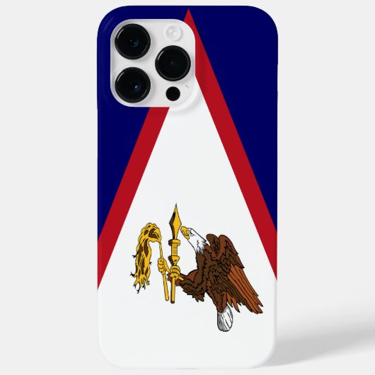 アメリカ領サモアの旗 Case-Mate iPhoneケース (裏面)