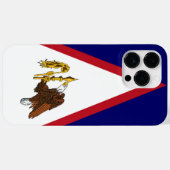 アメリカ領サモアの旗 Case-Mate iPhoneケース (裏面 (横))