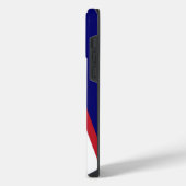 アメリカ領サモアの旗 iPhoneケース (左側面)
