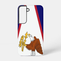 アメリカ領サモアの旗 Samsung Galaxy S22 カバー