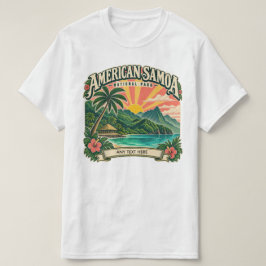 アメリカ領サモア国立公園 パーソナライズ Tシャツ
