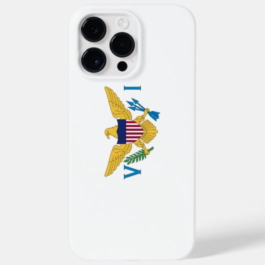 アメリカ領バージン諸島の旗 Case-Mate iPhoneケース (裏面)
