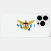 アメリカ領バージン諸島の旗 Case-Mate iPhoneケース (裏面 (横))