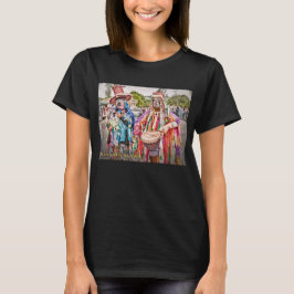 アメリカ領バージン諸島 セントクロワ島 仮面舞踏団 USVI Tシャツ
