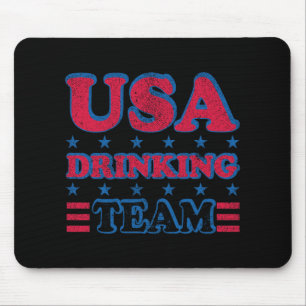 アメリカ飲みチーム7月4日インディペンデンスデイDru マウスパッド