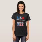 アメリカ飲料チームおもしろいビール愛好家ギフトP Tシャツ (正面フル)