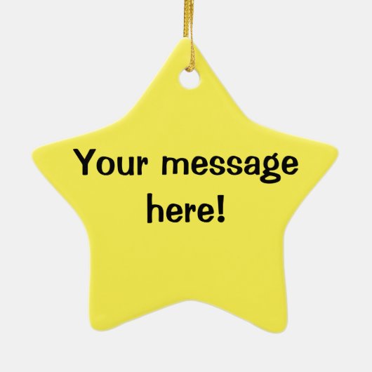 アメリカ鶏およびワッフル及び南料理 セラミックオーナメント (裏面)