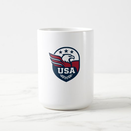アメリカ鷲の紋章 コーヒーマグカップ (中央)