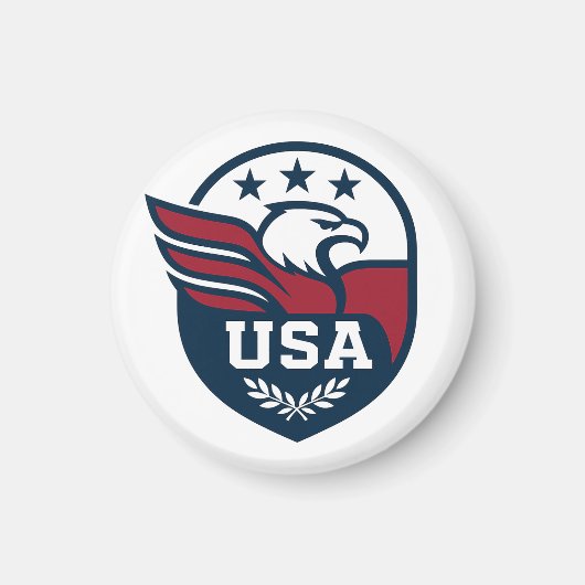 アメリカ鷲の紋章 マグネット (正面)