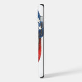 アメリカ鷲のiPhone 15 Plusケース iPhoneケース (左側面)