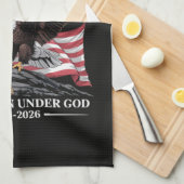 アメリカ鷲250周年記念 キッチンタオル (四つ折り)