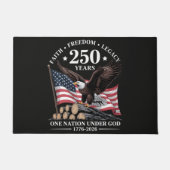 アメリカ鷲250周年記念 ドアマット (正面)