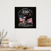 アメリカ鷲250周年記念 ポスター (キッチン)