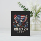 アメリカ鷲250周年記念 ポストカード (スタンド正面)