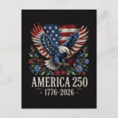 アメリカ鷲250周年記念 ポストカード (正面)