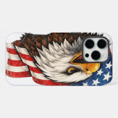 アメリカ鷲 iPhoneケース (裏面横)