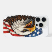 アメリカ鷲 iPhoneケース (裏面横)