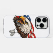 アメリカ鷲 iPhoneケース (裏面横)