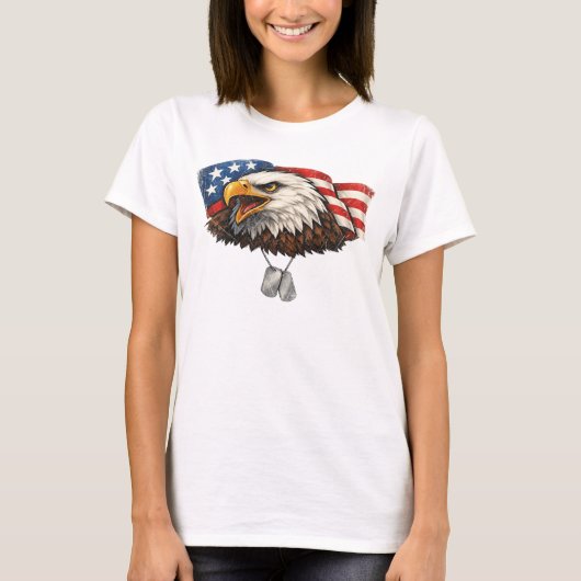 アメリカ鷲 Tシャツ (正面)