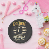 アメリカ黄金時代がトランプ4日に始まる ペーパープレート (パーティー)