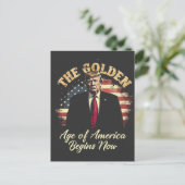 アメリカ黄金時代が始まる ポストカード (スタンド正面)