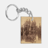 アメリカ黒人戦闘騎兵隊：バッファロー・ウォリアーズ キーホルダー (正面左)