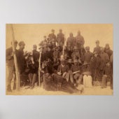 アメリカ黒人戦闘騎兵隊：バッファロー・ウォリアーズ ポスター (正面)