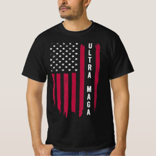 アメリカ黒人旗で作られた驚くべき外出 Tシャツ